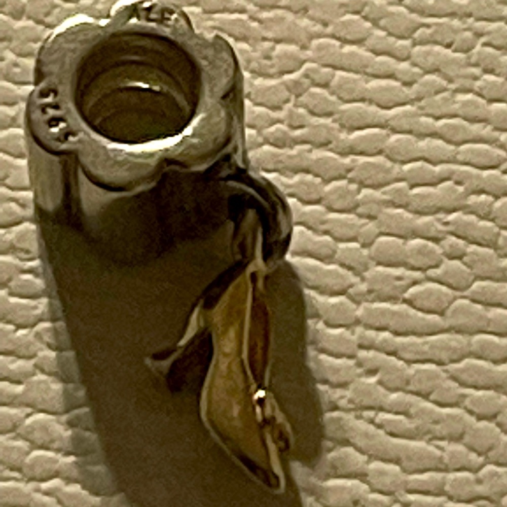 Pandora two tone 14k heel